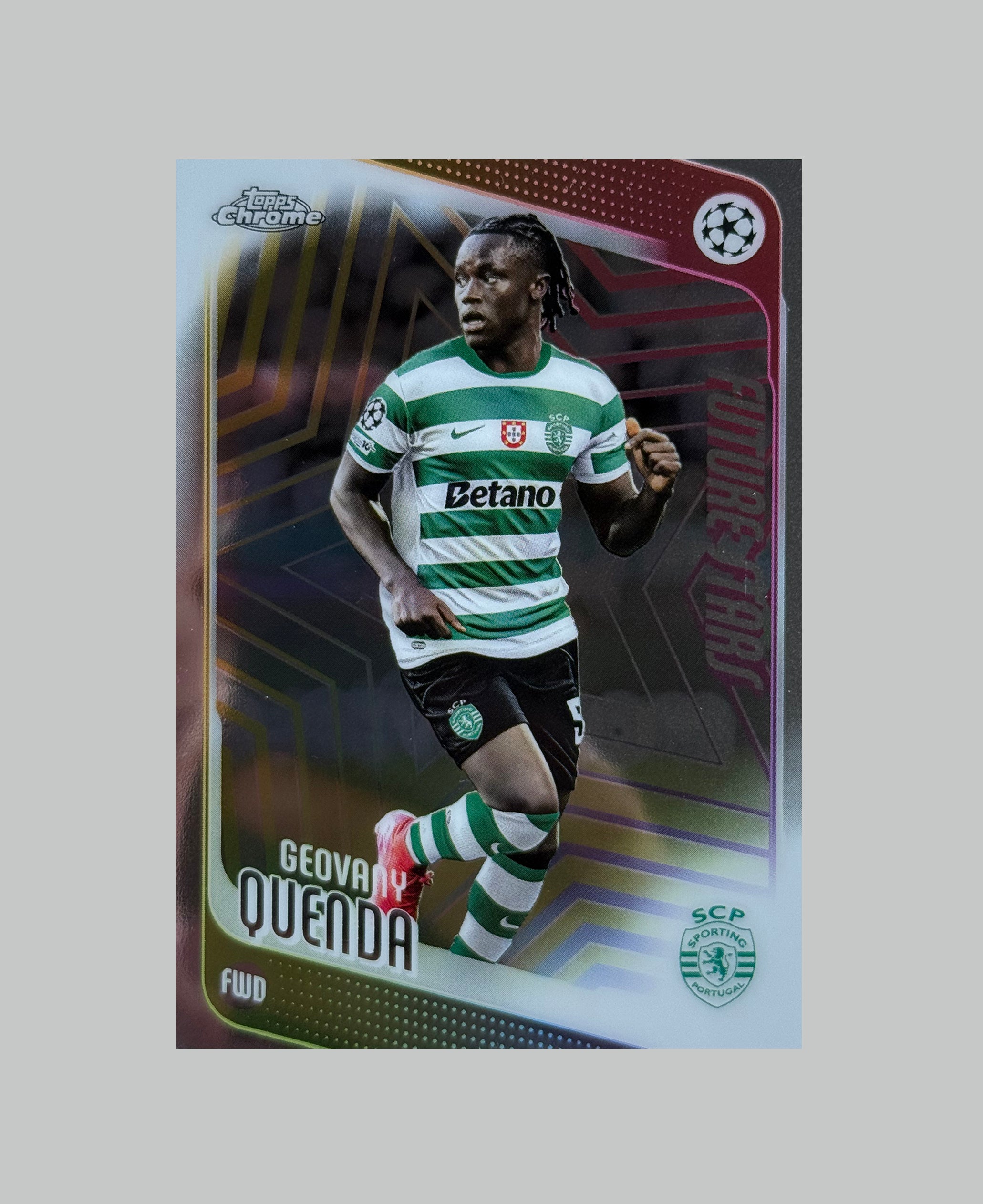 Topps Chrome UCC 2025-26 Geovany Quenda