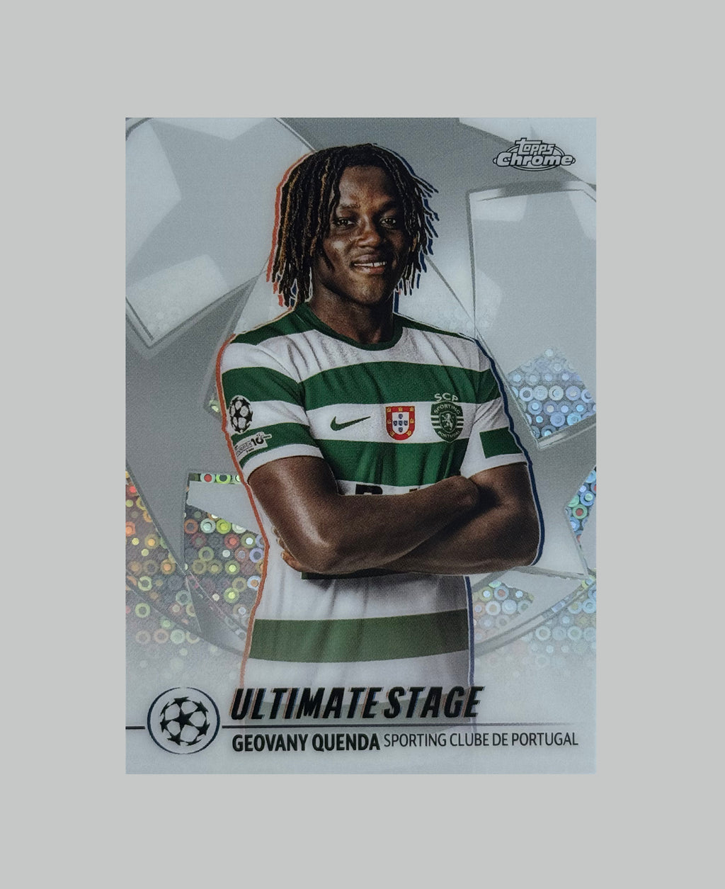 Topps UCC 2025-26 Geovany Quenda Ultimate Stage