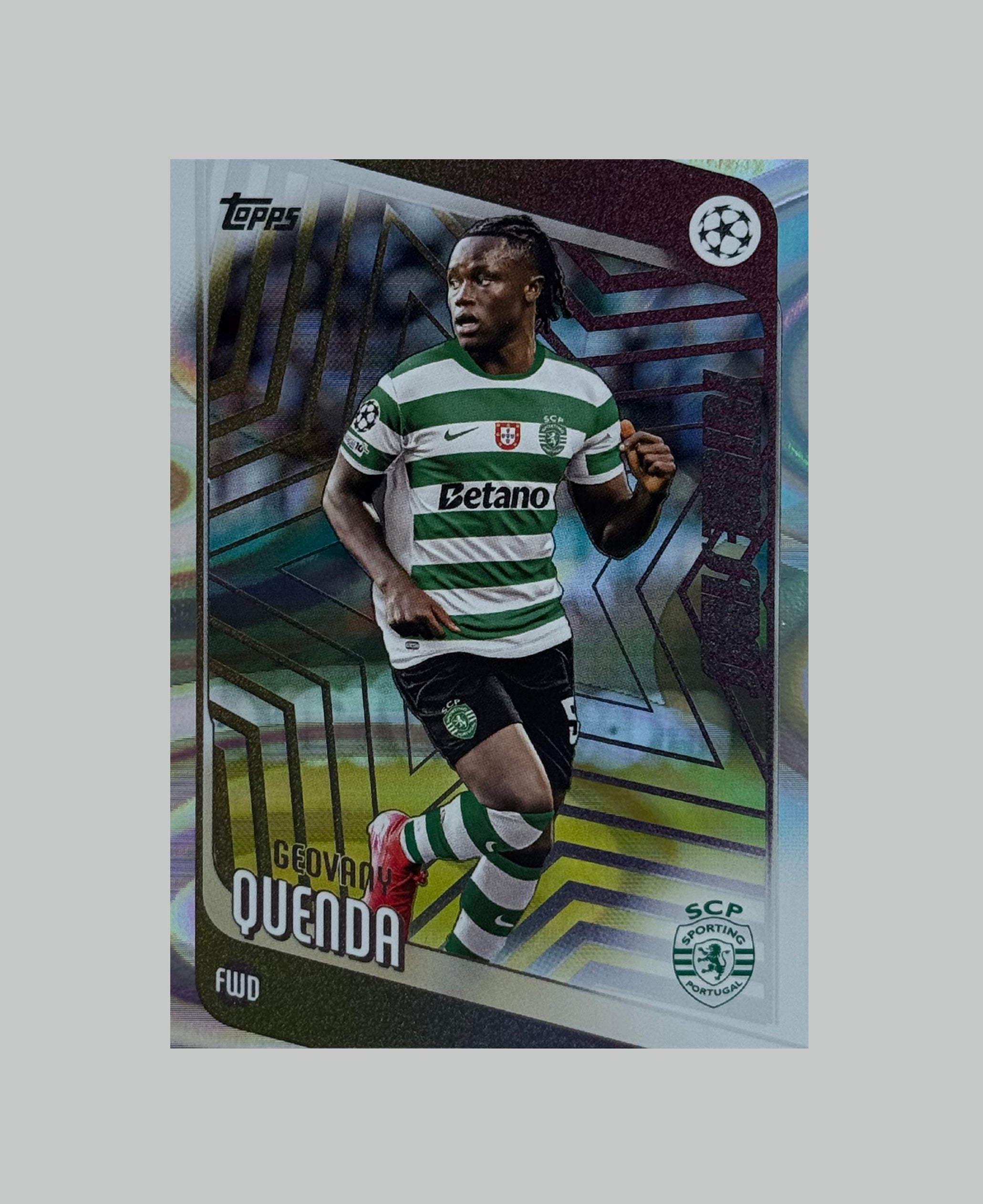 Topps UCC 2025-26 Geovany Quenda Raindrops