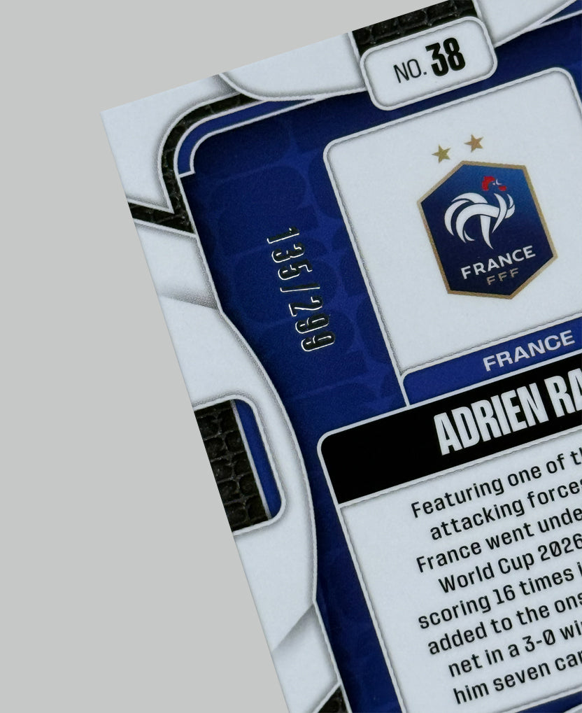 Panini Prizm World Cup 2026 Adrien Rabiot 135/299