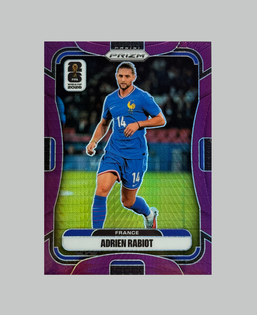 Panini Prizm World Cup 2026 Adrien Rabiot 135/299
