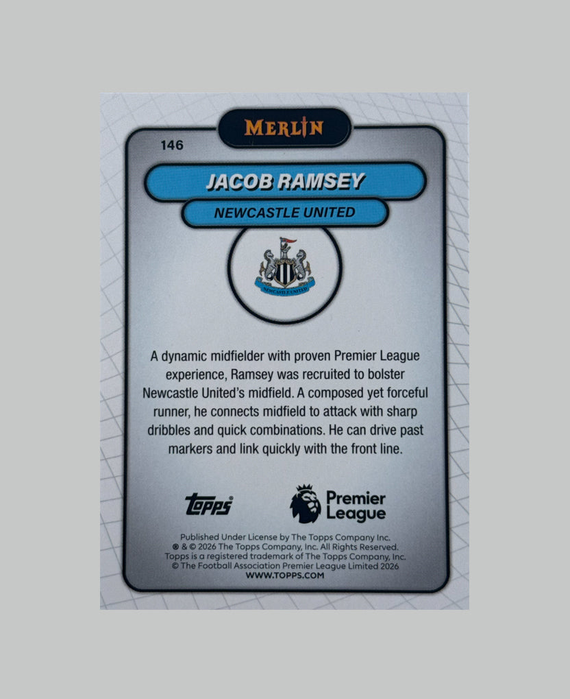 Topps Merlin Premier League 2025-26 Jacob Ramsey 029/199