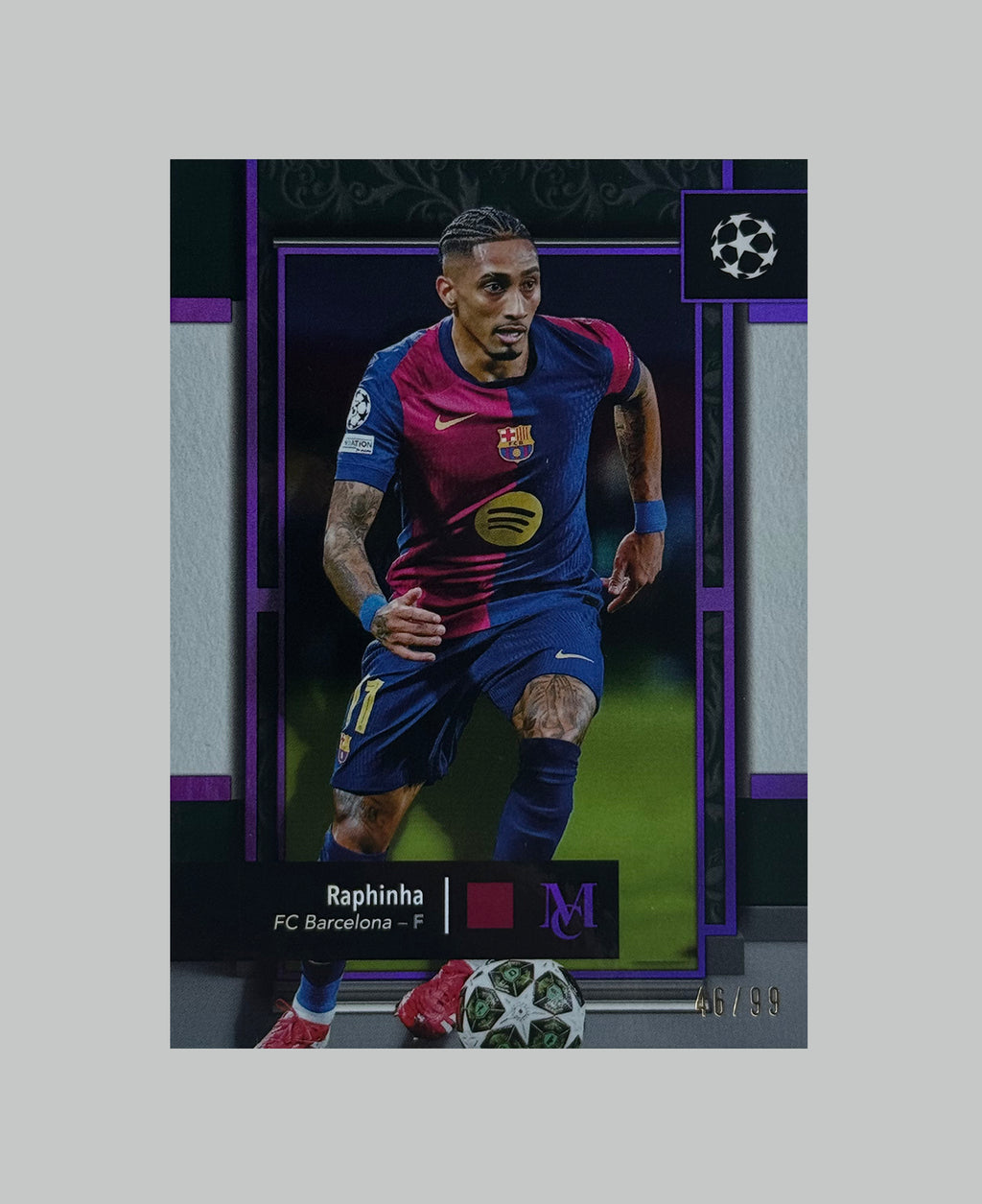 Topps Museum Collection 2024-25 Raphinha 46/99