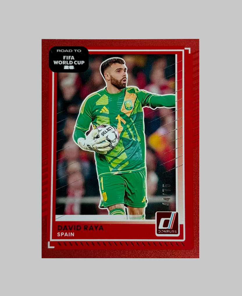 Panini Donruss Road to World Cup 2025-26 David Raya 44/75