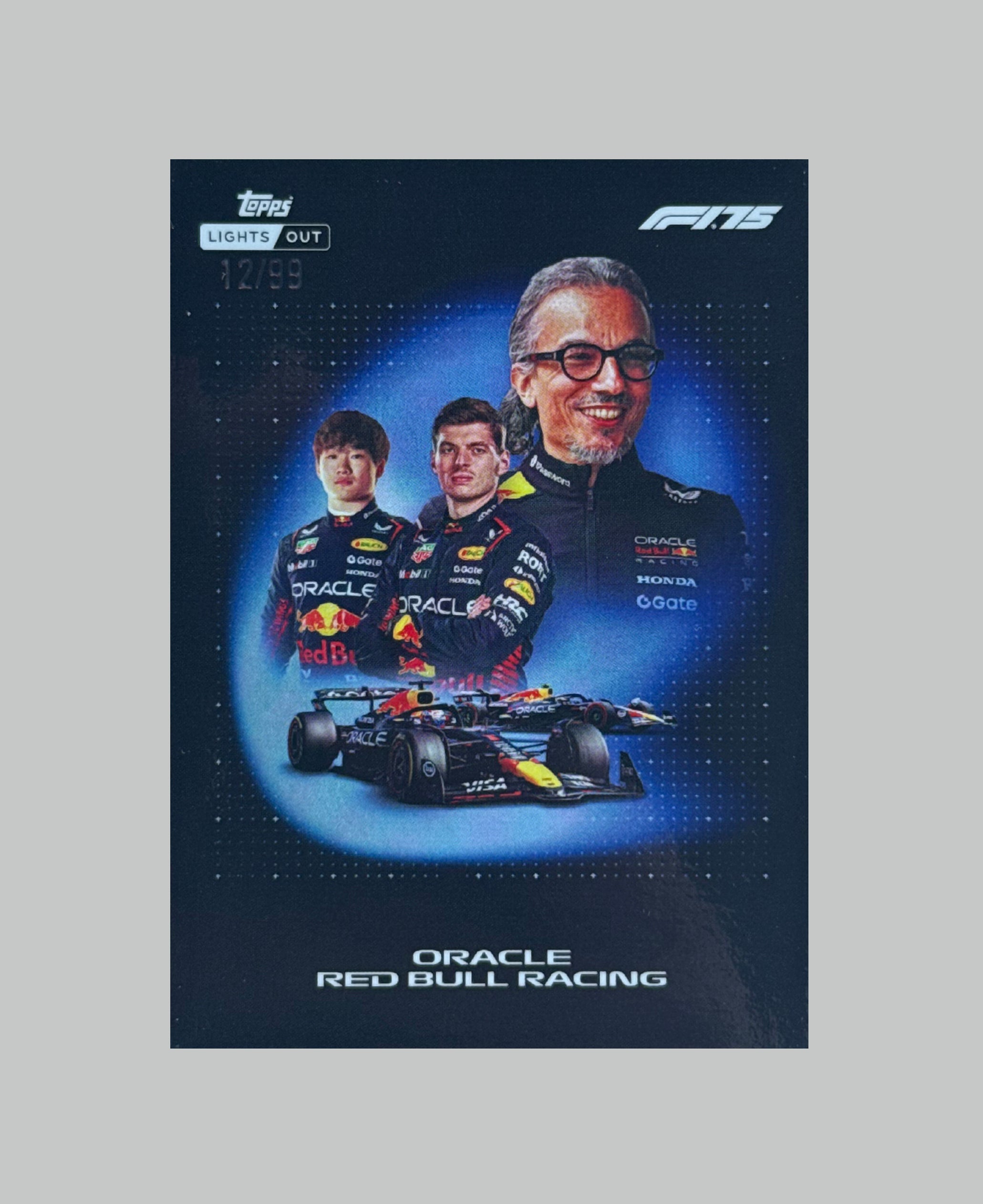 Topps F1 Lights Out 2025 Red Bull Racing 12/99