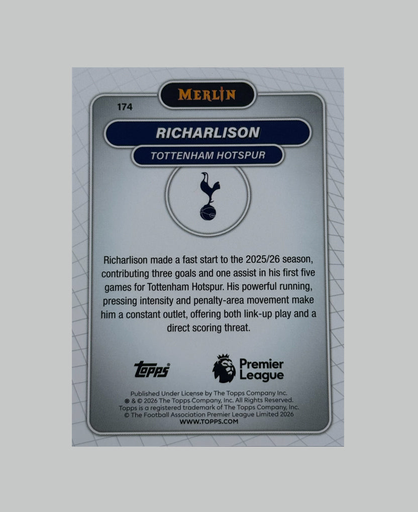 Topps Merlin Premier League 2025-26 Richarlison 36/99