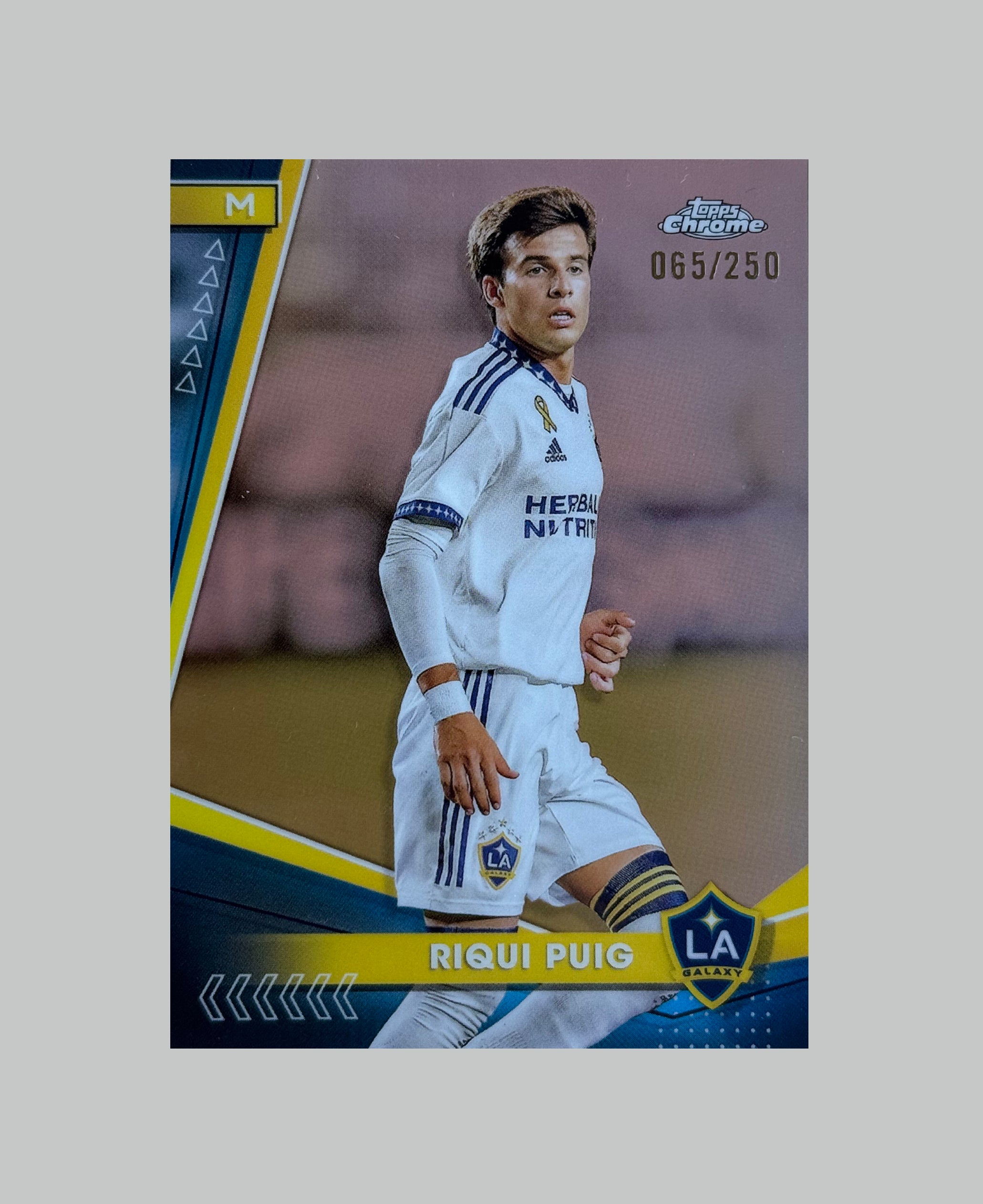 Topps Chrome MLS 2024 Riqui Puig 065/250
