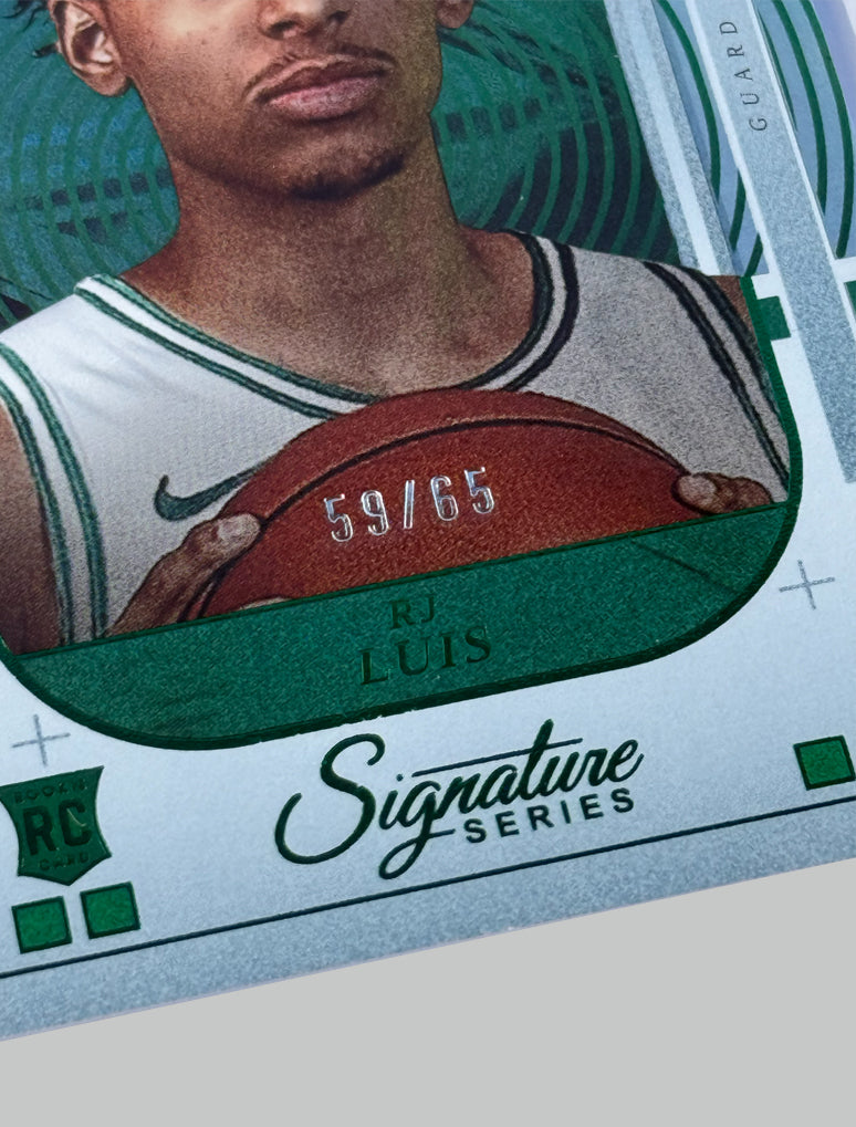 Panini Signature Series 2025-26 RJ Luis (RC) 59/65