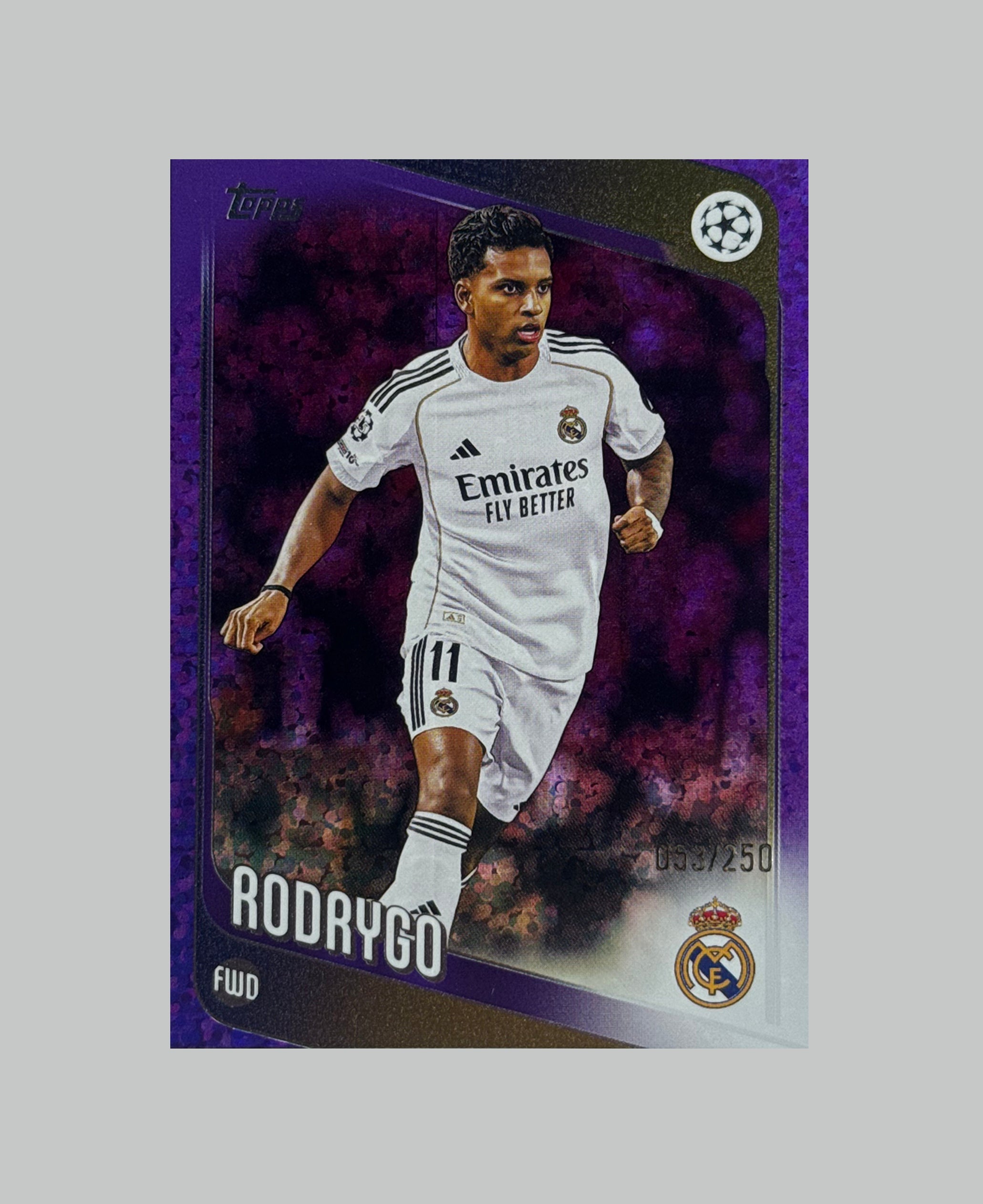 Topps UCC 2025-26 Rodrygo 053/150
