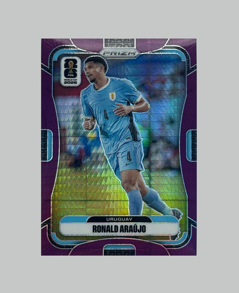 Panini Prizm World Cup 2026 Ronald Araujo 100/299