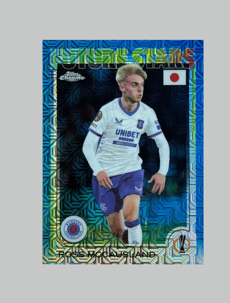 Topps Chrome UCC Japan 2024-25 Ross McCausland 75/75