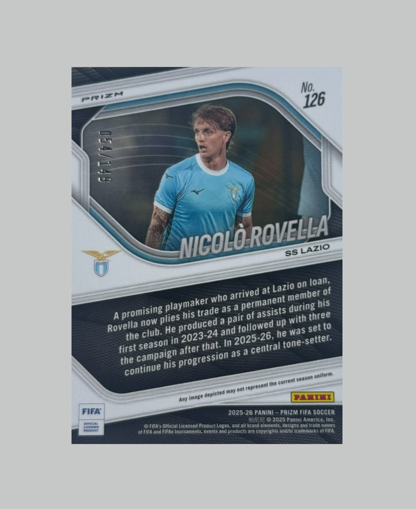 Panini Prizm FIFA 2025-26 Nicolo Rovella 054/149