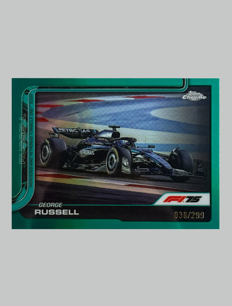 Topps Chrome F1 2025 George Russell 038/299