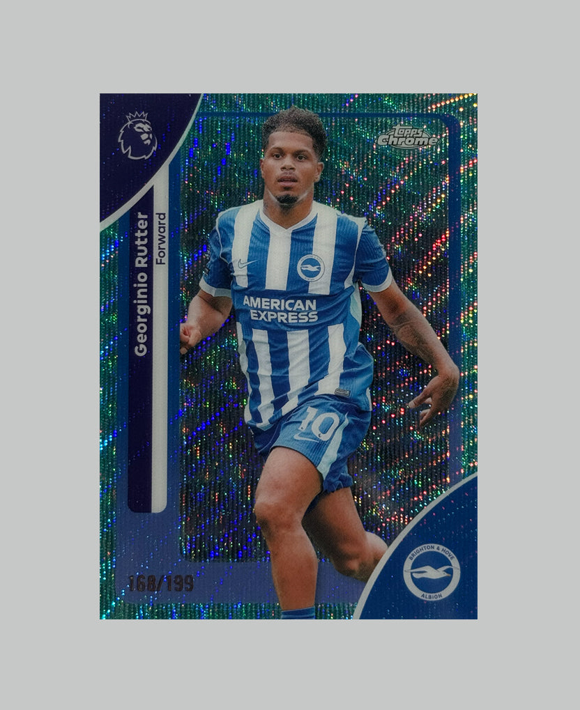 Topps Chrome Premier League 2026 Georginio Rutter 168/199