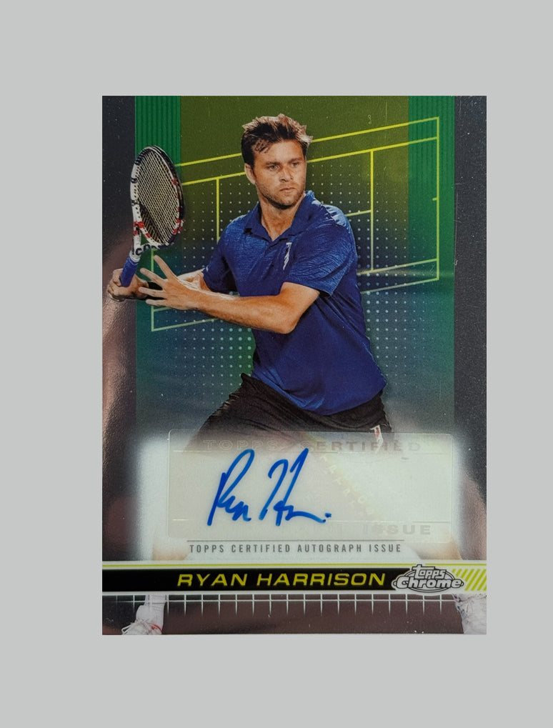 Topps Chrome Tennis 2024 Ryan Harrison Auto
