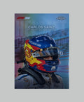 Topps Chrome F1 2025 Carlos Sainz Helmet