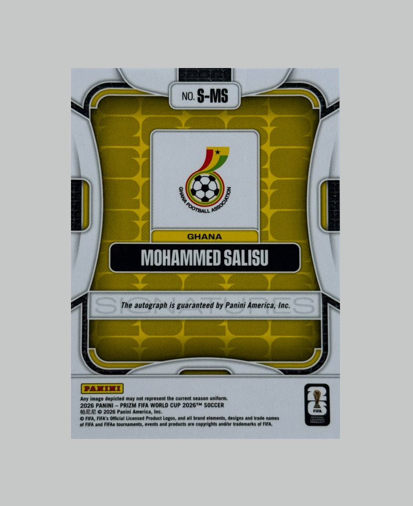 Panini Prizm World Cup 2026 Mohammed Salisu Auto