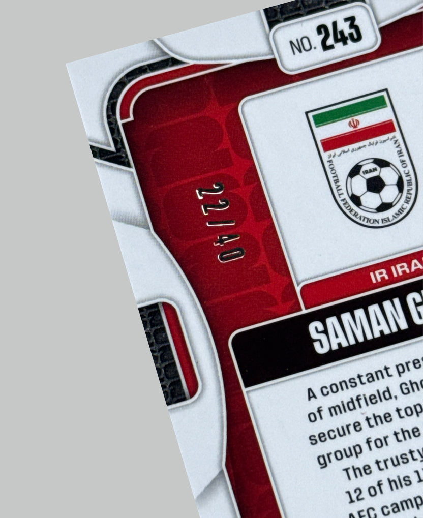 Panini Prizm World Cup 2026 Saman Ghoddos 22/40