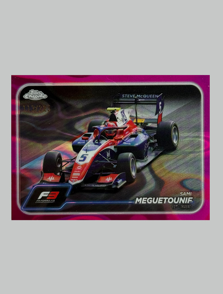 Topps Chrome F1 2024 Sami Meguetounif 113/225
