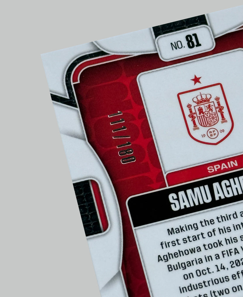Panini Prizm World Cup 2026 Samu Aghehowa 111/180