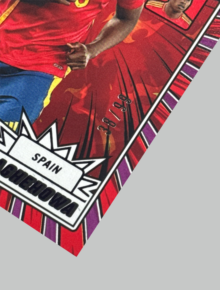 Panini Donruss Road to World Cup 2025-26 Samu Aghehowa Net Marvels 38/99