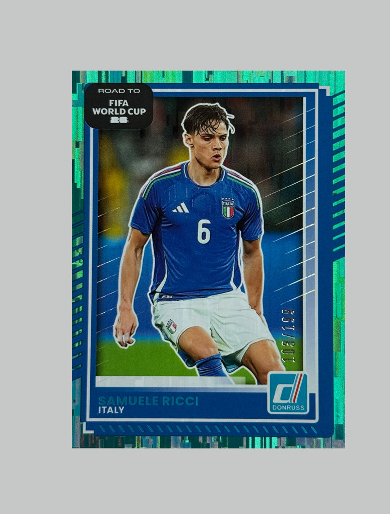 Panini Donruss Road to World Cup 2025-26 Samuele Ricci 103/199
