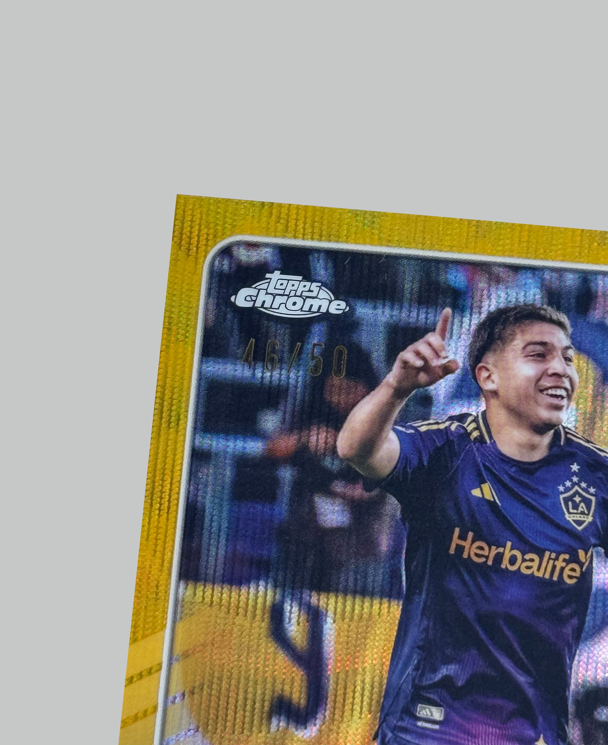 Topps Chrome MLS 2025 Lucas Sanabria (RC) Auto 46/50