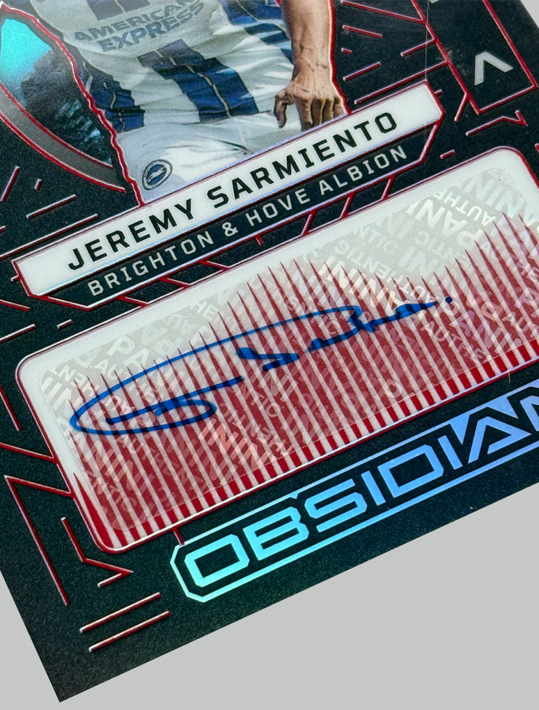 Panini Obsidian 2022-23 Jeremy Sarmiento (RC) 03/25 Auto