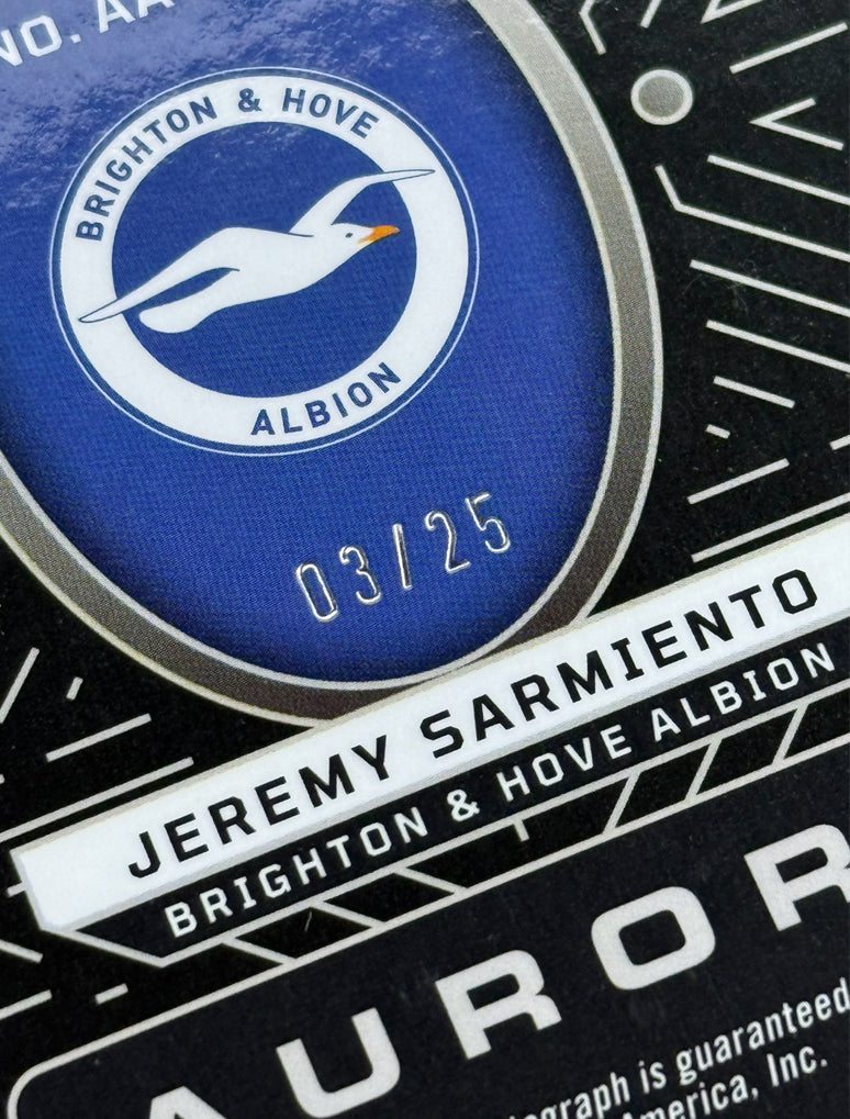 Panini Obsidian 2022-23 Jeremy Sarmiento (RC) 03/25 Auto