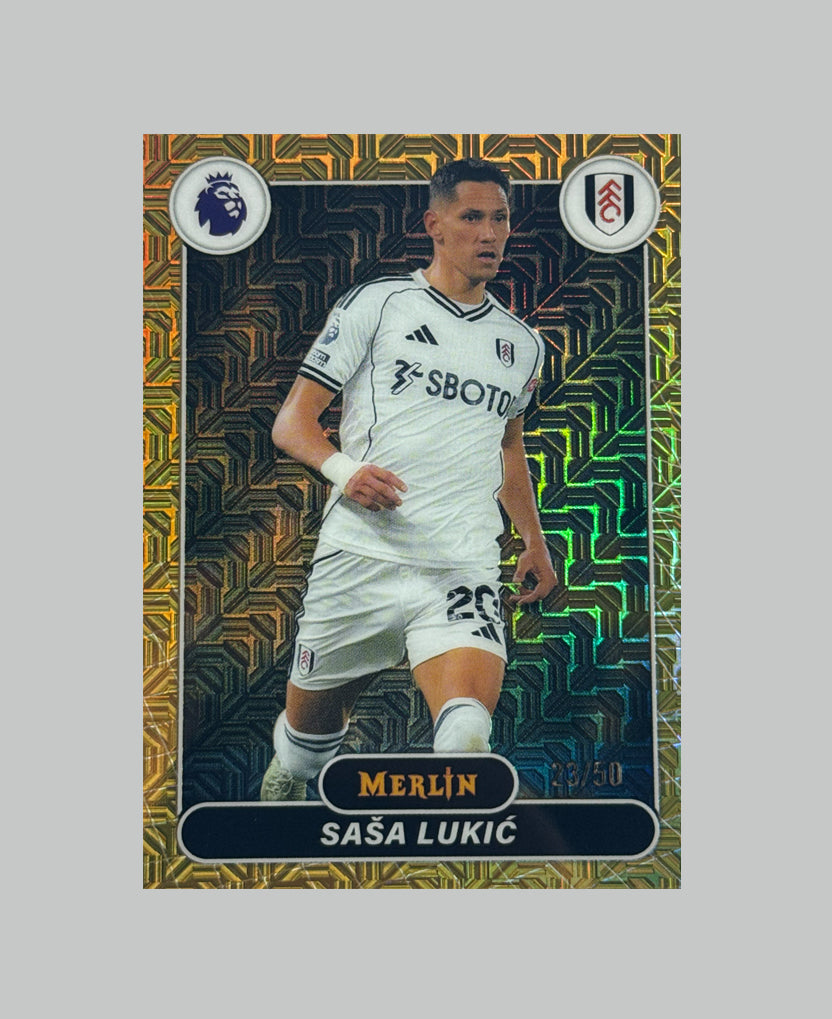 Topps Merlin Premier League 2025-26 Sasa Lukic 23/50