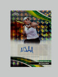 Topps Chrome Tennis 2025 Nastasja Schunk Geometric Refractor Auto