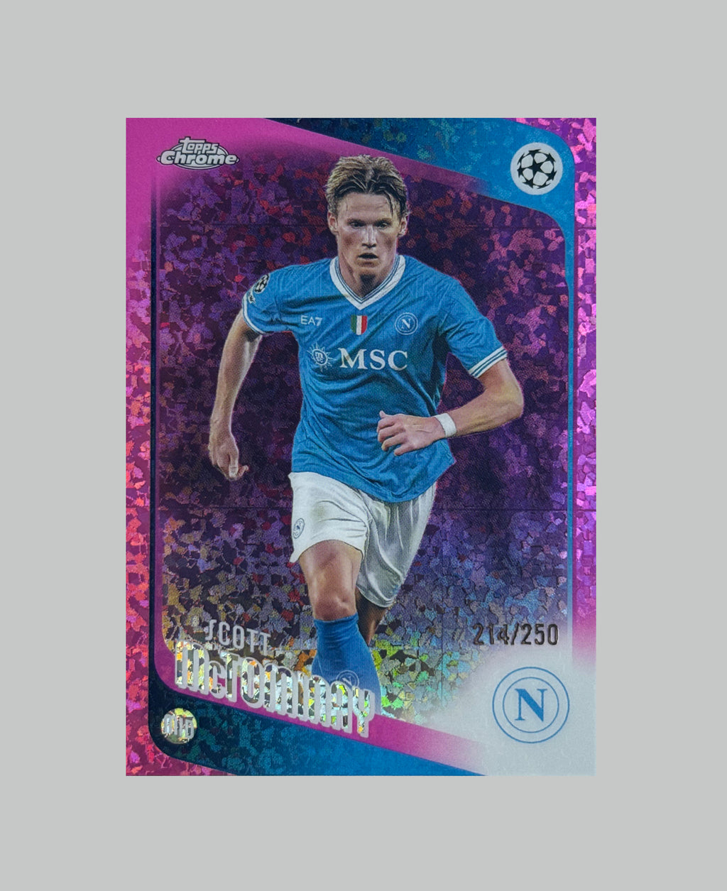 Topps Chrome UCC 2025-26 Scott McTominay 214/250