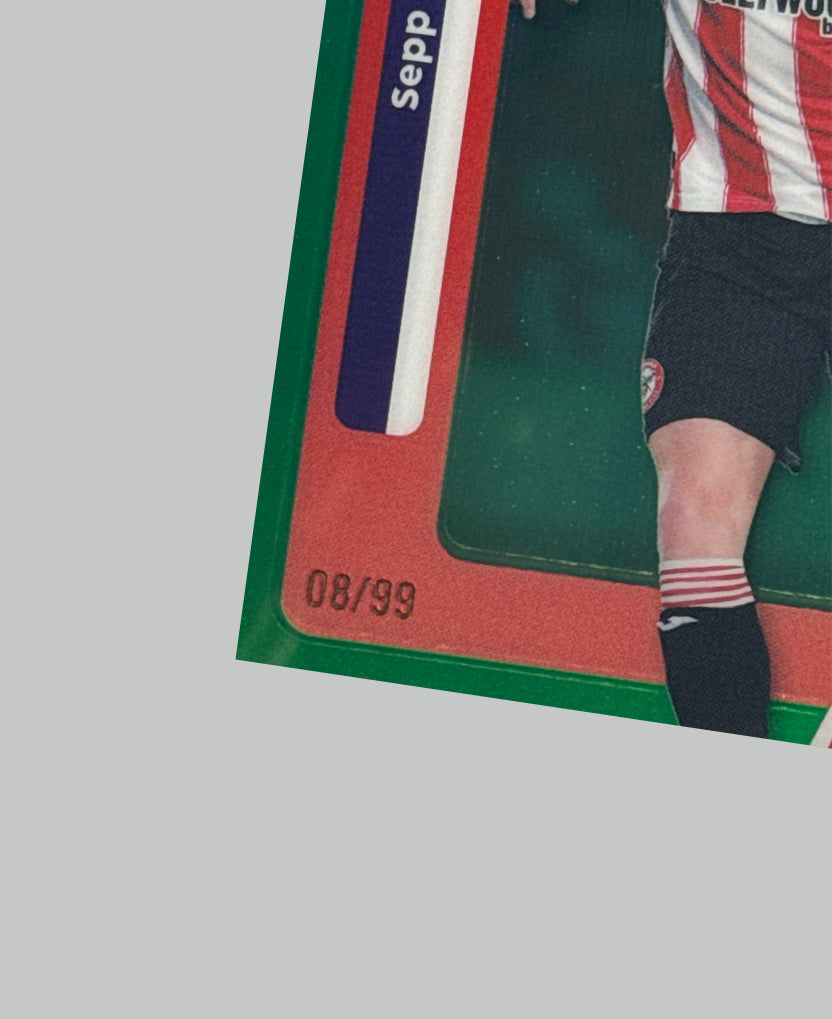 Topps Chrome Premier League 2026 Sepp van den Berg 08/99