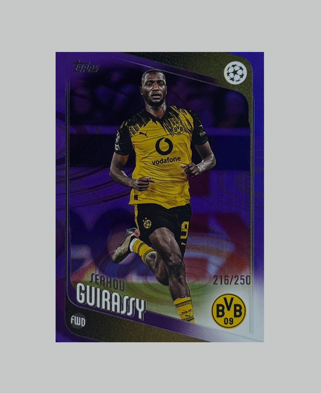 Topps UCC 2025-26 Serhou Guirassy 216/250
