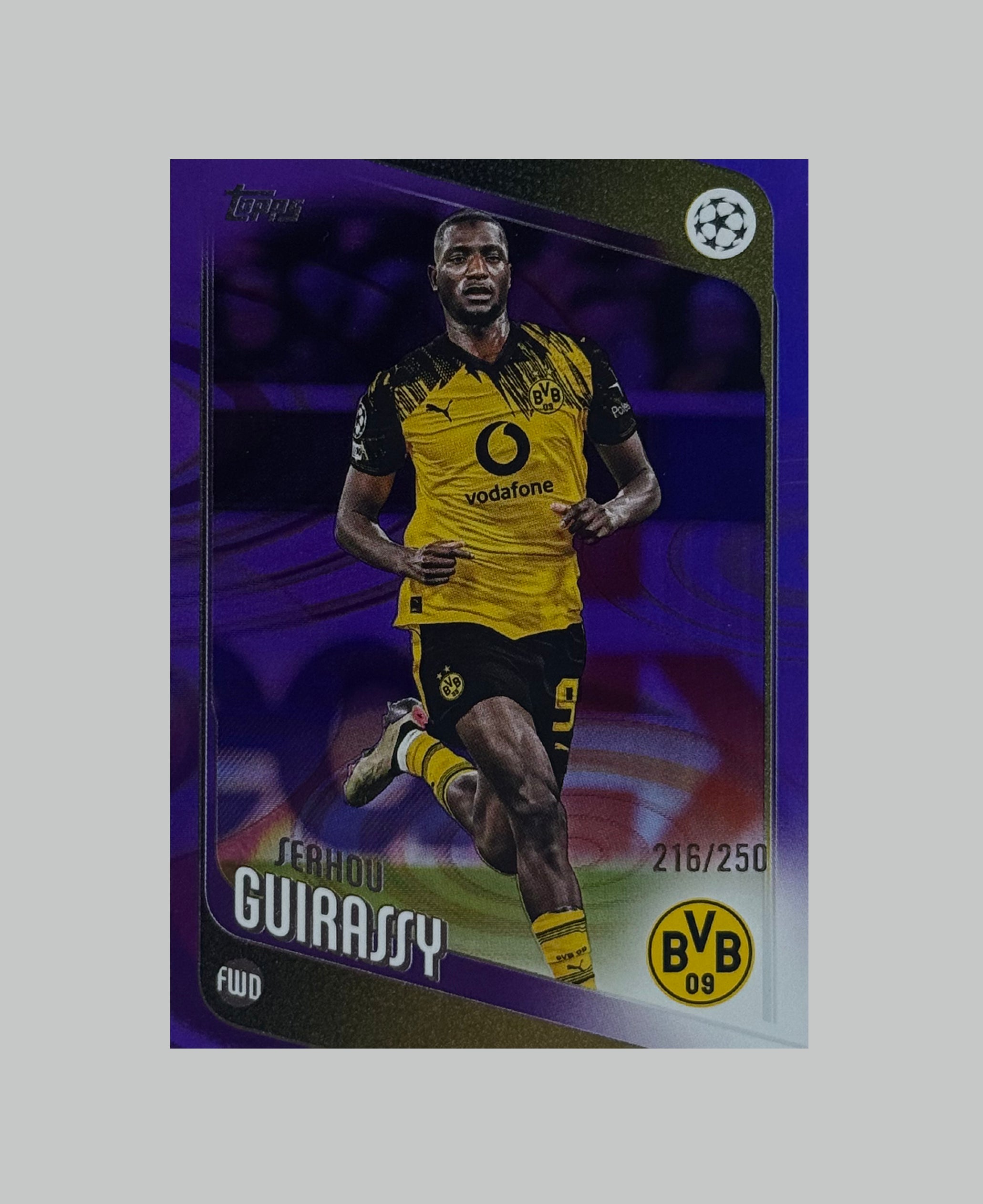 Topps UCC 2025-26 Serhou Guirassy 216/250