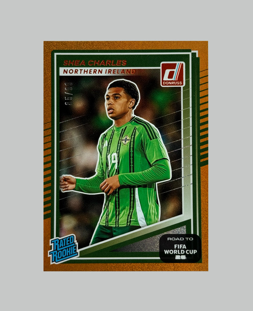 Panini Donruss Road to World Cup 2025-26 Shea Charles 85/99