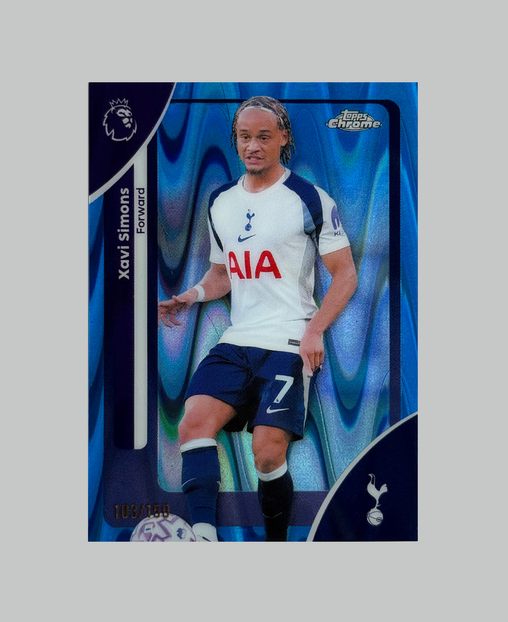 Topps Chrome Premier League 2026 Xavi Simons 103/150