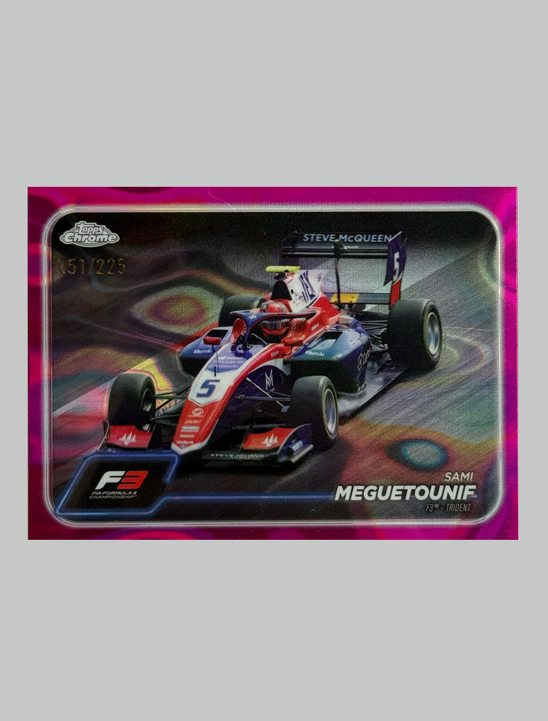 Topps Chrome F1 2024 Sami Meguetounif 051/225