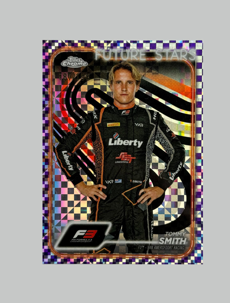 Topps Chrome F1 2024 Tommy Smith 187/199
