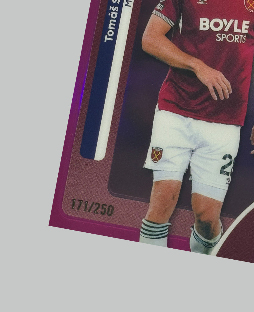Topps Chrome Premier League 2026 Tomas Soucek 171/250