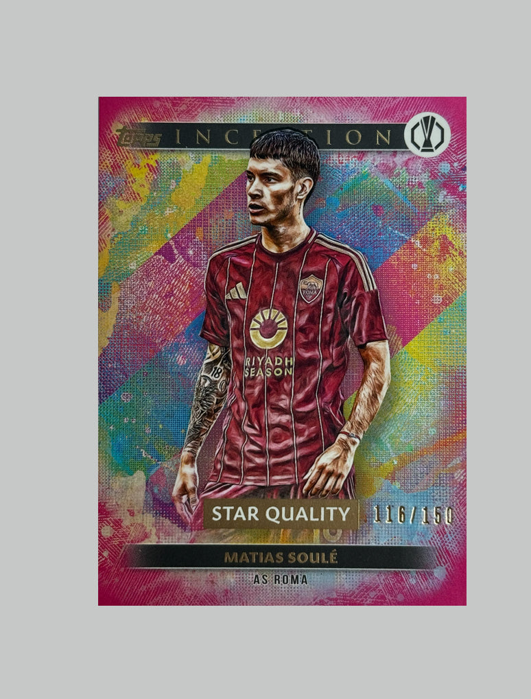 Topps Inception 2024-25 Matias Soule 116/150