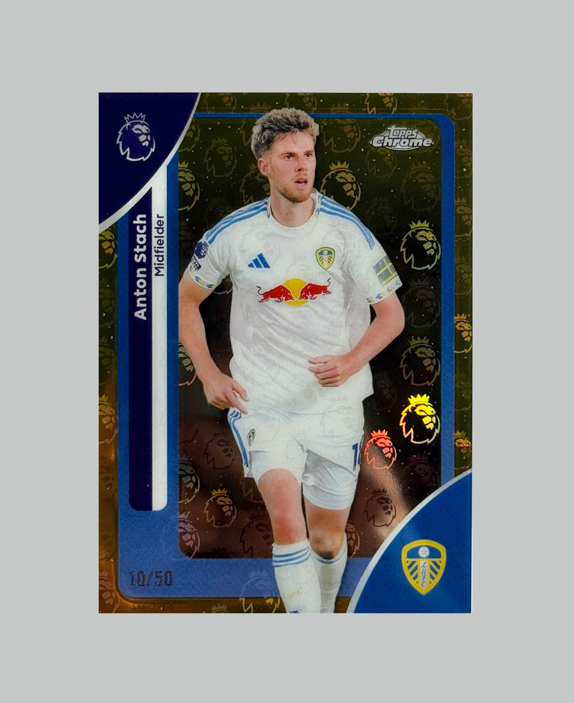 Topps Chrome Premier League 2026 Anton Stach 10/50 Logofractor