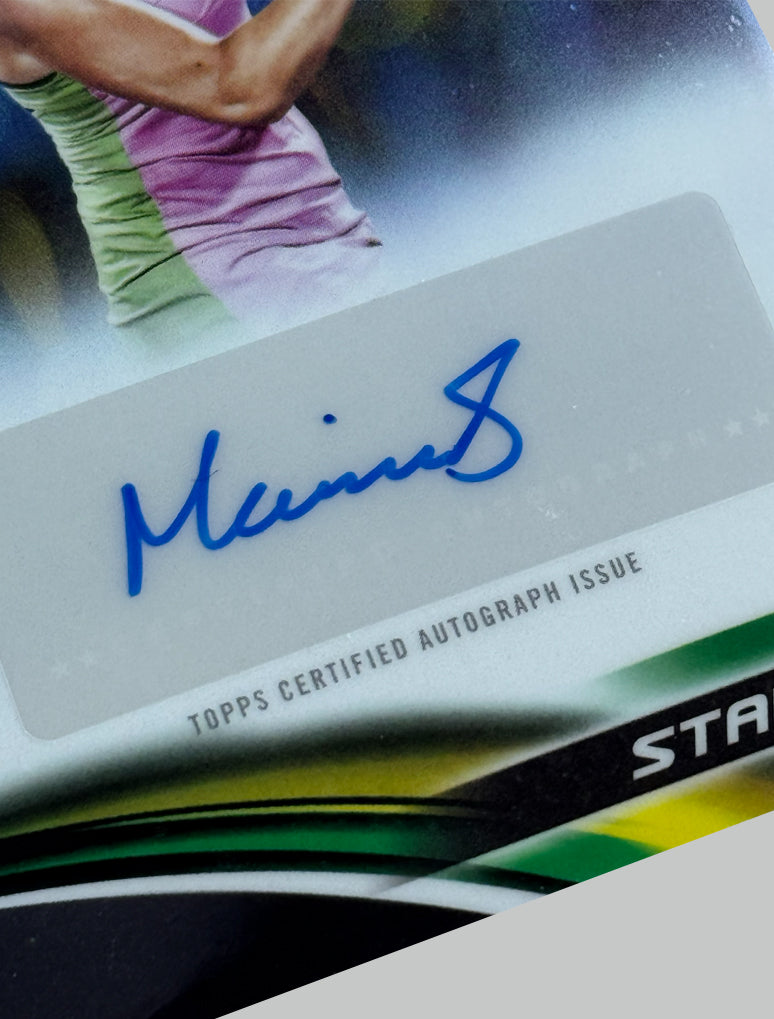 Topps Chrome Tennis 2025 Marina Stakusic (RC) Auto