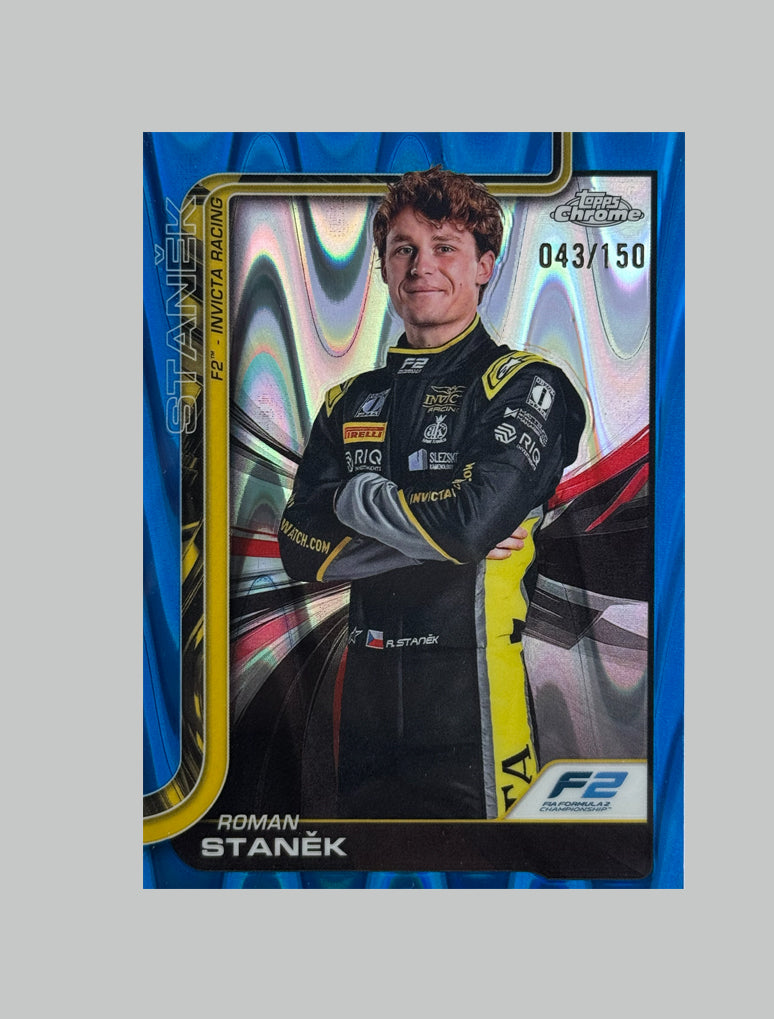 Topps Chrome F1 2025 Roman Stanek 043/150