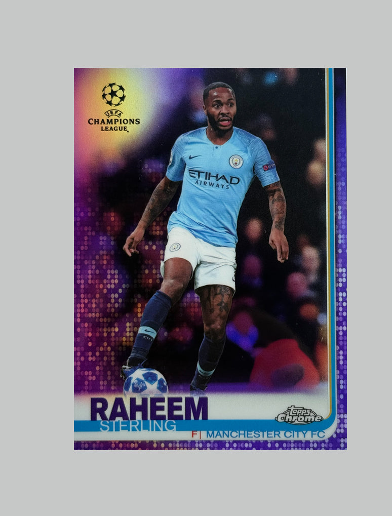 Topps Chrome UCC 2018-19 Raheem Sterling 188/250