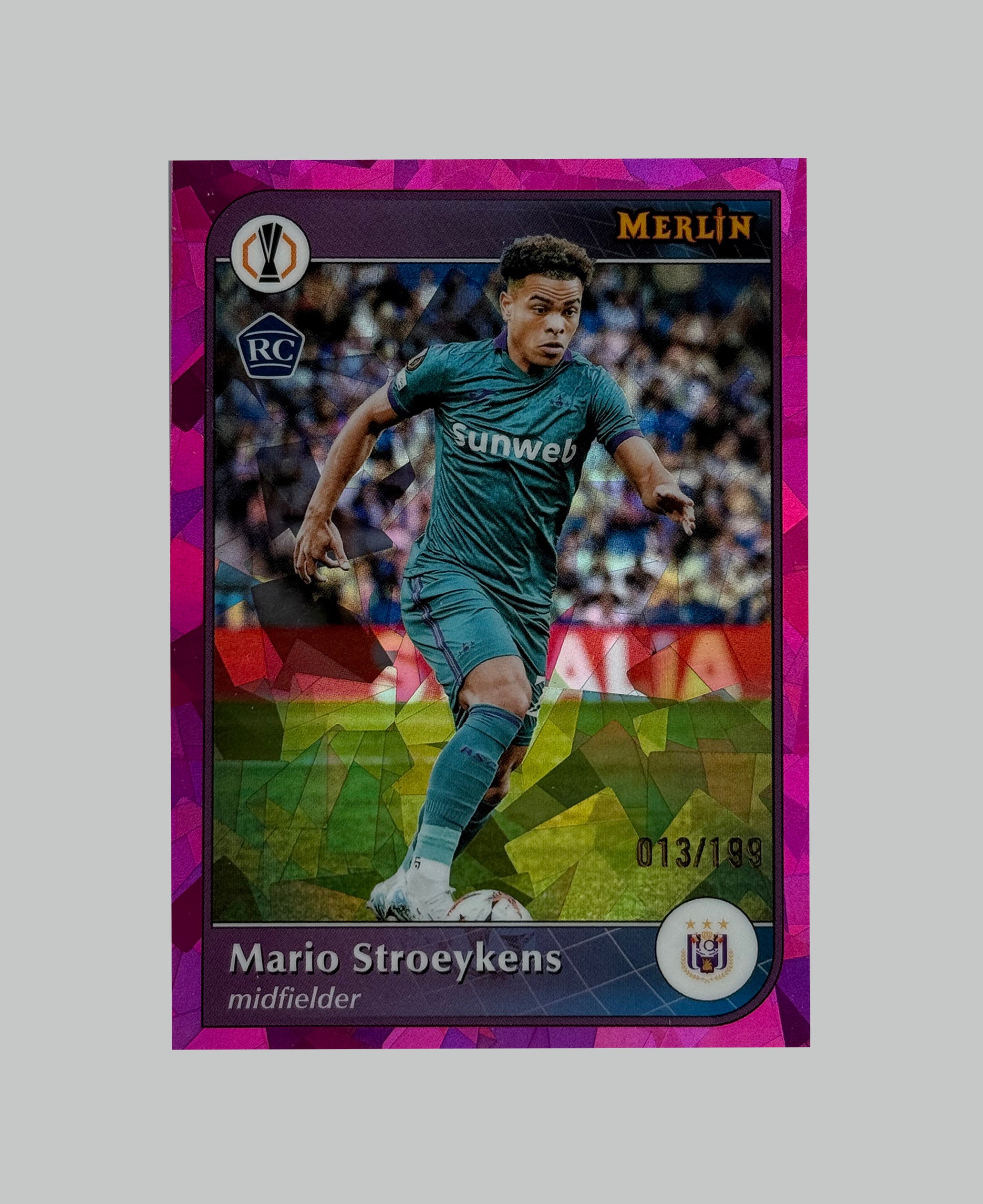 Topps Merlin 2024-25 Mario Stroeykens (RC) 013/199