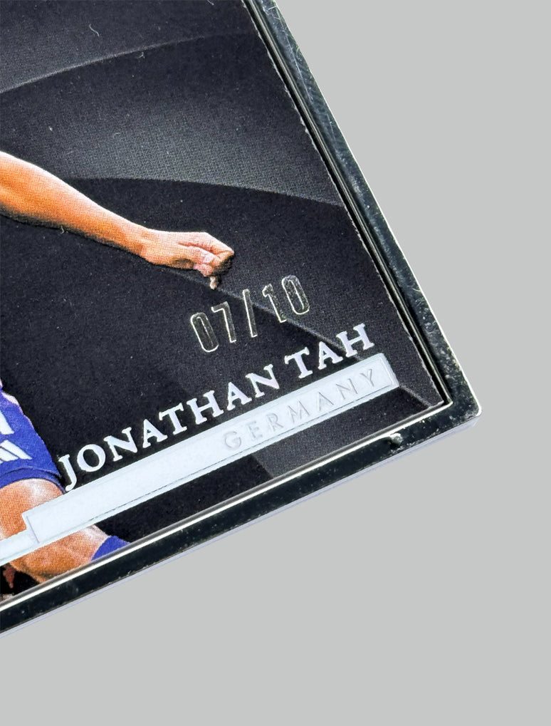 Panini Noir 2024-25 Jonathan Tah 07/10 Silver Frame