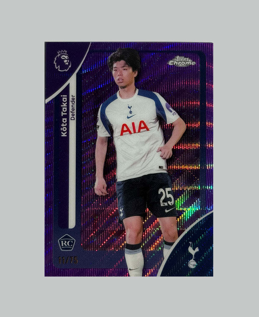 Topps Chrome Premier League 2026 Kota Takai (RC) 11/75
