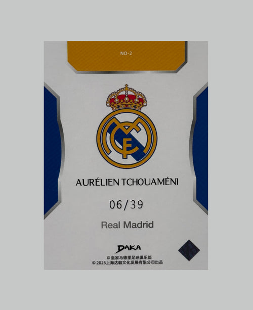 DAKA Europe Card Show Aurelien Tchouameni 06/39