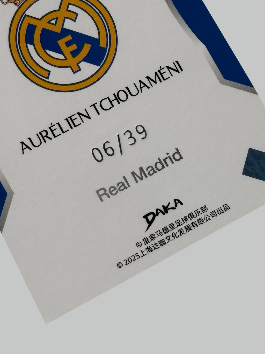 DAKA Europe Card Show Aurelien Tchouameni 06/39